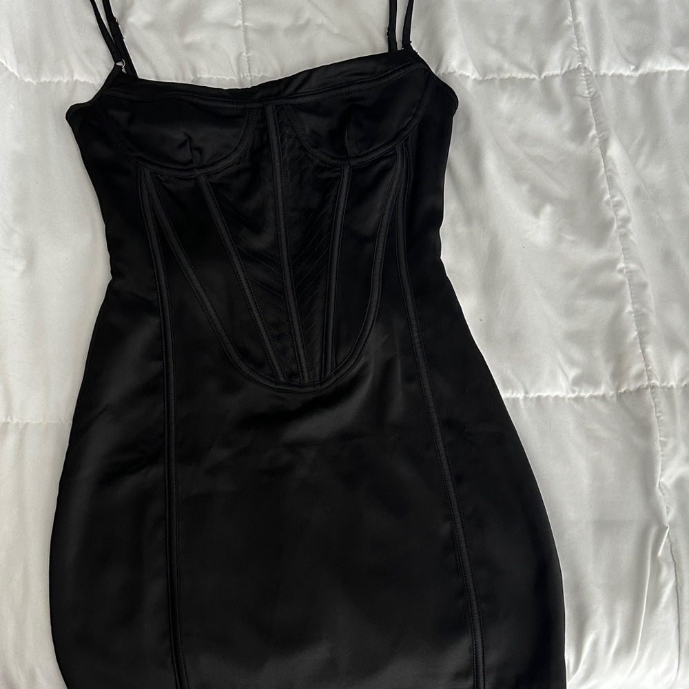 White Fox Boutique Black Mini Dress